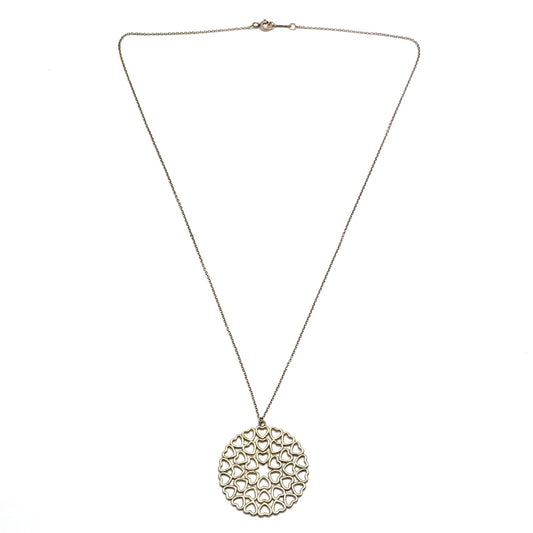 TIFFANY&Co. Crown of Heart 925 Necklace Size ONE SIZE