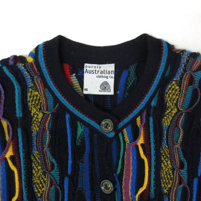 purely Australian clothing Co. 3D Multi Cardigan Size XS