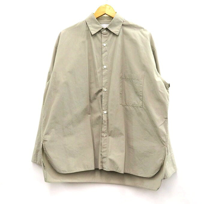 stein Oversized Down Pattern Shirt Beige Size S