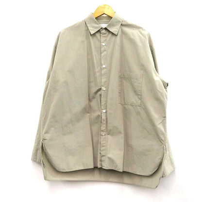 stein Oversized Down Pattern Shirt Beige Size S