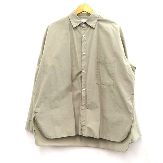 stein Oversized Down Pattern Shirt Beige Size S