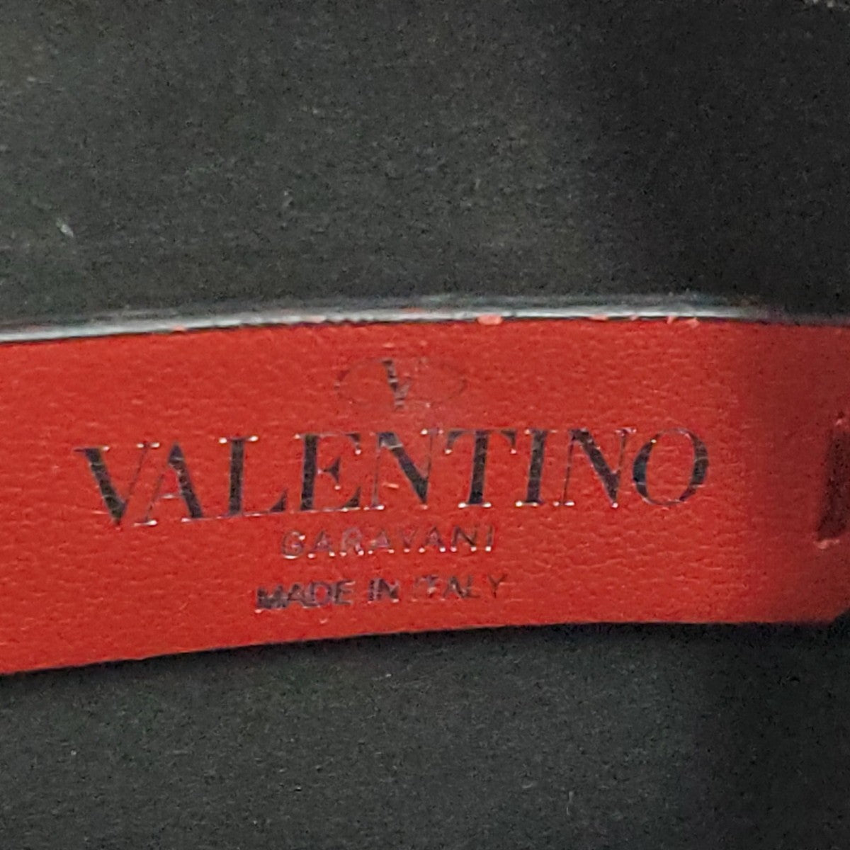 VALENTINO GARAVANI VLTN Leather Small Crossbody Bag Navy