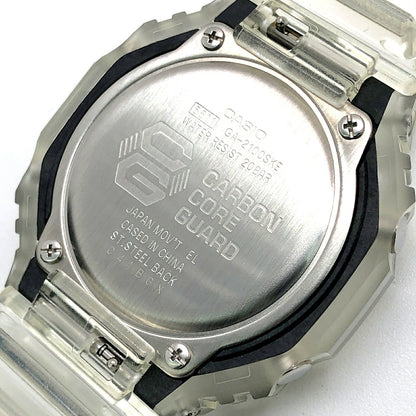G-SHOCK GA-2100SKE-7A Skeleton CasiOak Watch Size ONE SIZE