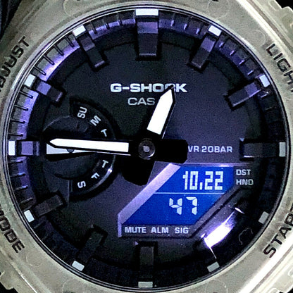 G-SHOCK GA-2100SKE-7A Skeleton CasiOak Watch Size ONE SIZE