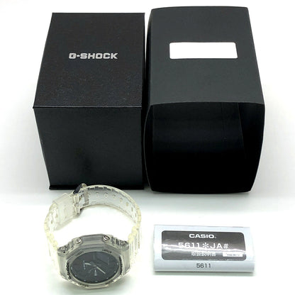 G-SHOCK GA-2100SKE-7A Skeleton CasiOak Watch Size ONE SIZE