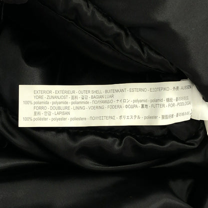 ZARA MAN Polyester Zip-Up Padded Long Coat Black Size M