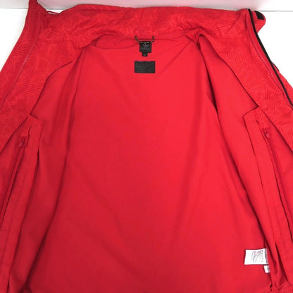 adidas Nylon Zip Red Jacket Size M