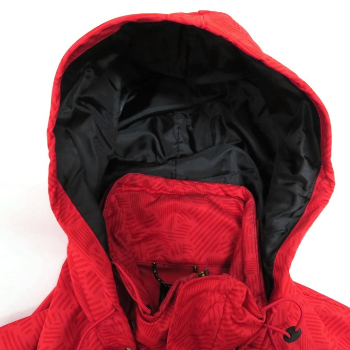 adidas Nylon Zip Red Jacket Size M