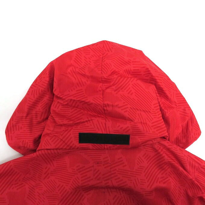 adidas Nylon Zip Red Jacket Size M