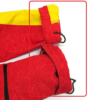 adidas Nylon Zip Red Jacket Size M