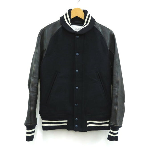ACANTHUS Navy Varsity Jacket Size S
