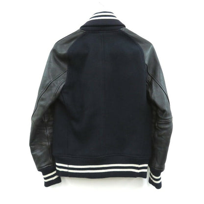 ACANTHUS Navy Varsity Jacket Size S