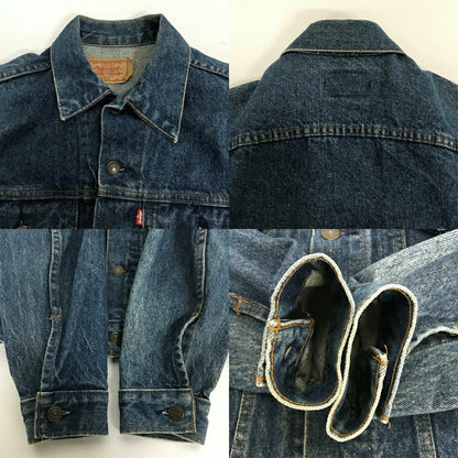 Levi's 80s 3rd Type 70506 Blue Denim Jacket Size 34