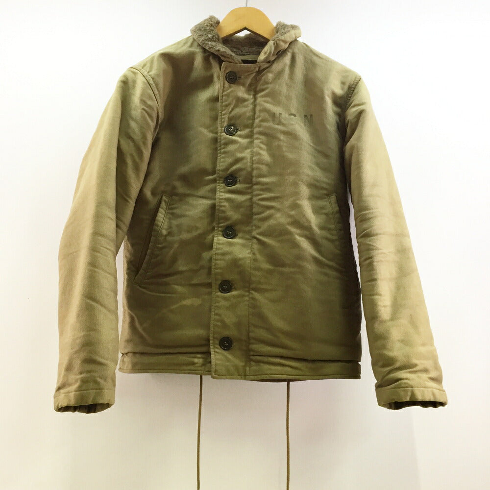 BUZZ RICKSON'S Khaki Deck Jacket Size XS