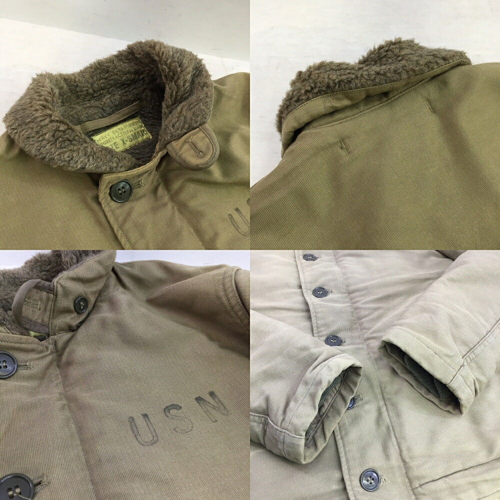 BUZZ RICKSON'S Khaki Deck Jacket Size XS