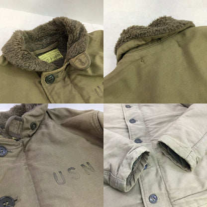 BUZZ RICKSON'S Khaki Deck Jacket Size XS