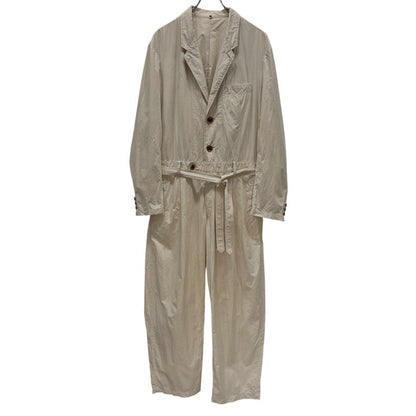 KHOKI 22SS Cotton Broadcloth Tailored Jumpsuit Size 1