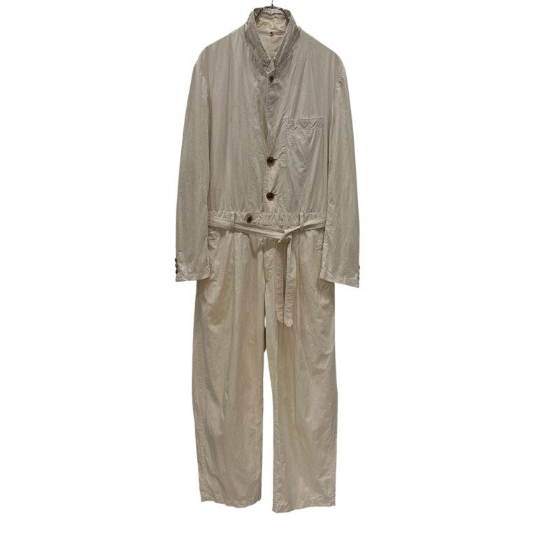 KHOKI 22SS Cotton Broadcloth Tailored Jumpsuit Size 1