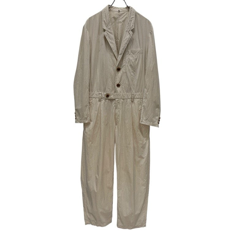 KHOKI 22SS Cotton Broadcloth Tailored Jumpsuit Size 1