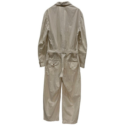 KHOKI 22SS Cotton Broadcloth Tailored Jumpsuit Size 1