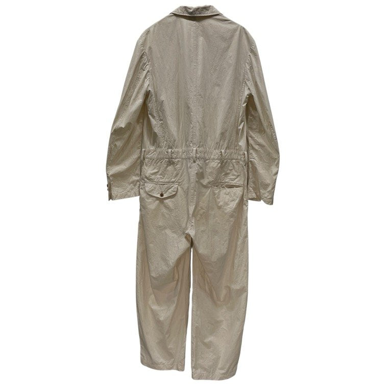 KHOKI 22SS Cotton Broadcloth Tailored Jumpsuit Size 1