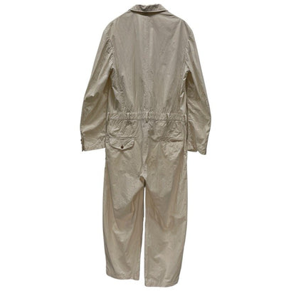 KHOKI 22SS Cotton Broadcloth Tailored Jumpsuit Size 1
