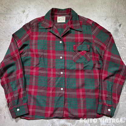 Deacon Brothers 50s Viyella Cotton Wool Shirt Size M