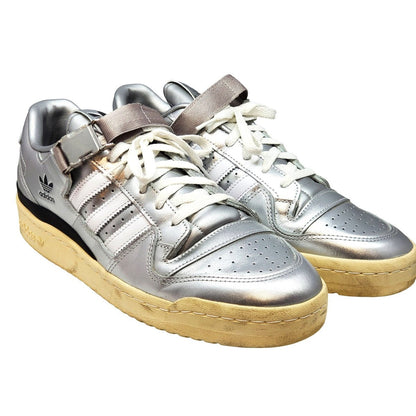 adidas FORUM 84 Low Silver Sneakers Size 30cm
