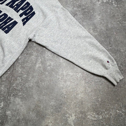 Champion 90s Pi Kappa Alpha Reverse Sweatshirt Gray Size XXL