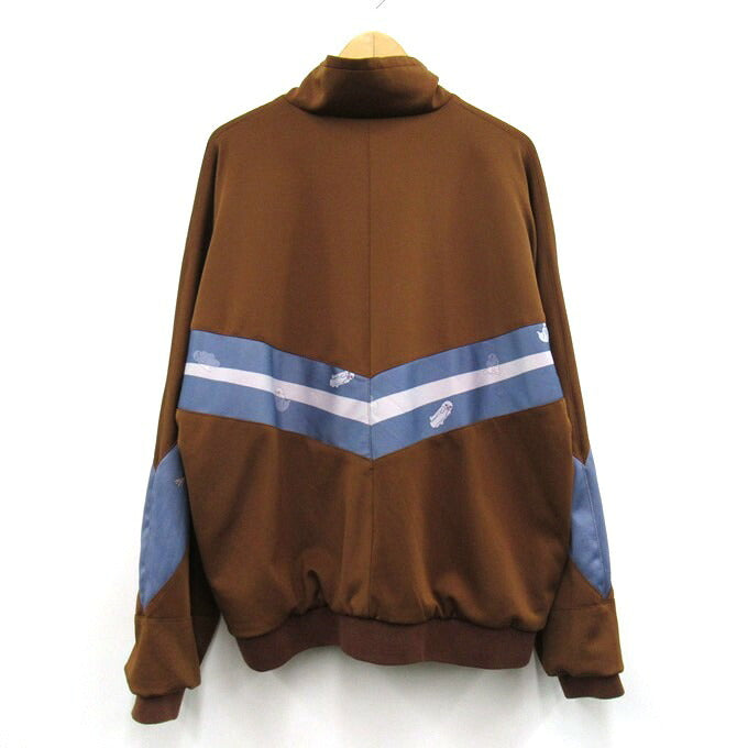 LEFT ALONE Ghost Reversible Brown Jacket Size L