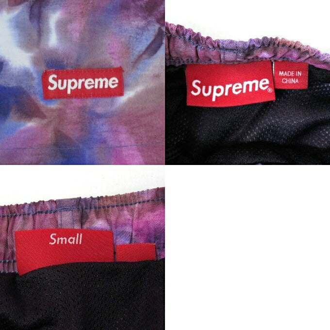 SUPREME 22SS Nylon Water Purple Shorts Size S