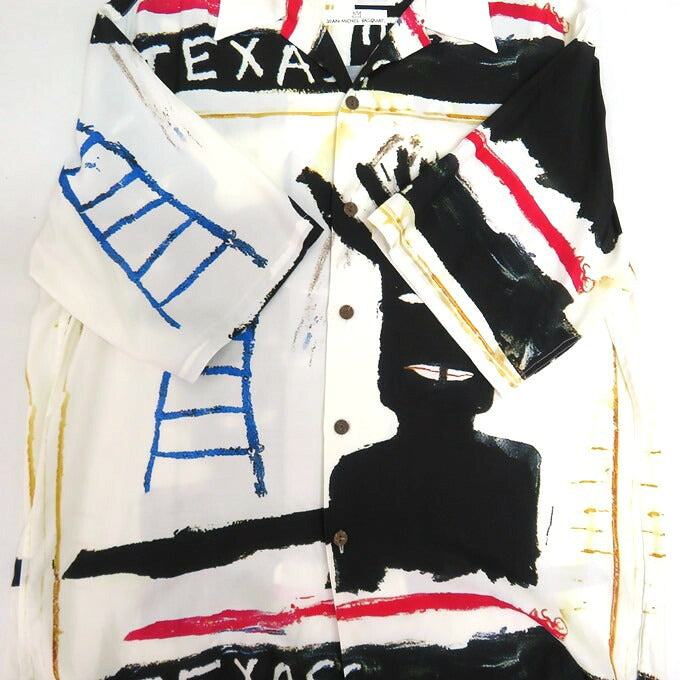 WACKO MARIA x Basquiat S/S Hawaiian Shirt Multi Size M