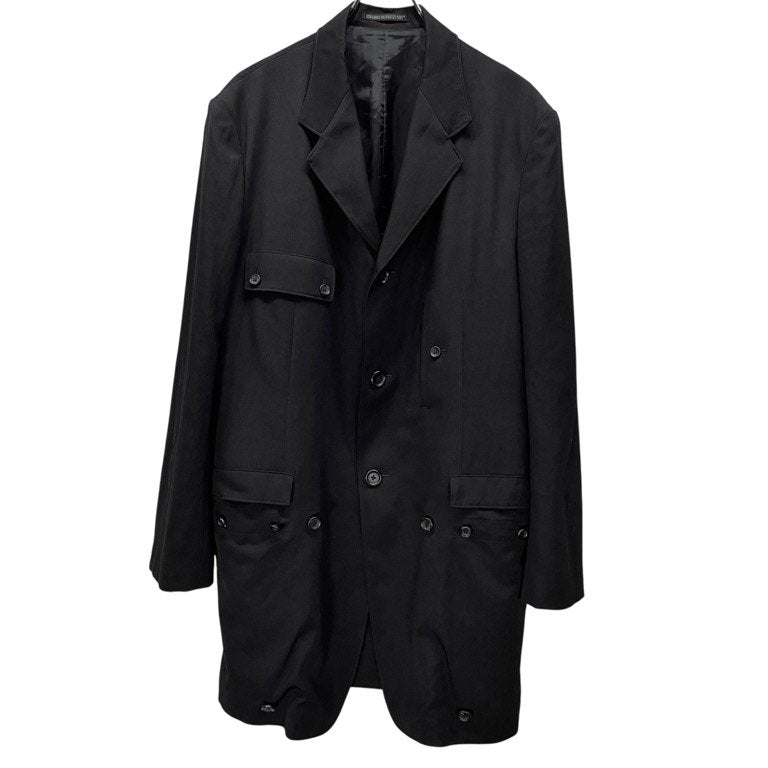 Yohji Yamamoto 25SS Gabardine Detachable Pkt Blazer Size 2