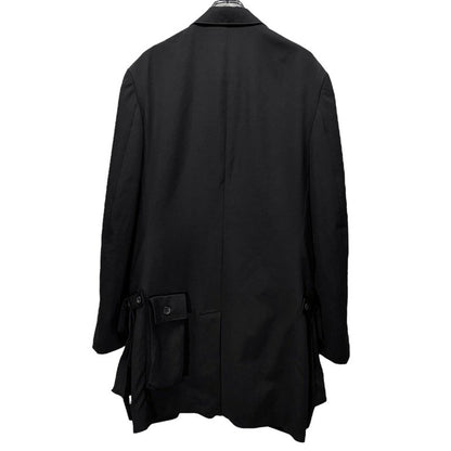 Yohji Yamamoto 25SS Gabardine Detachable Pkt Blazer Size 2