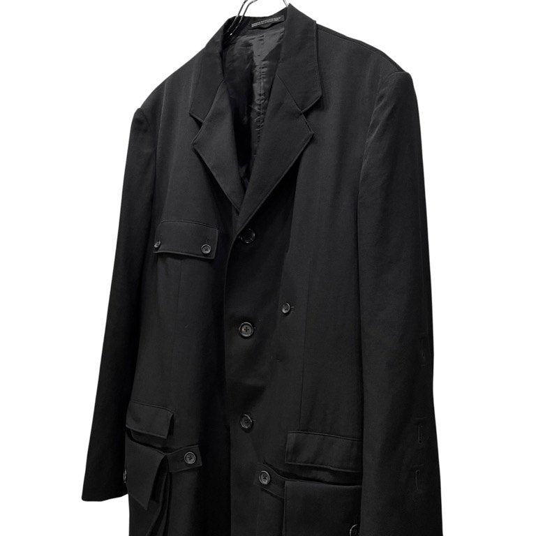 Yohji Yamamoto 25SS Gabardine Detachable Pkt Blazer Size 2