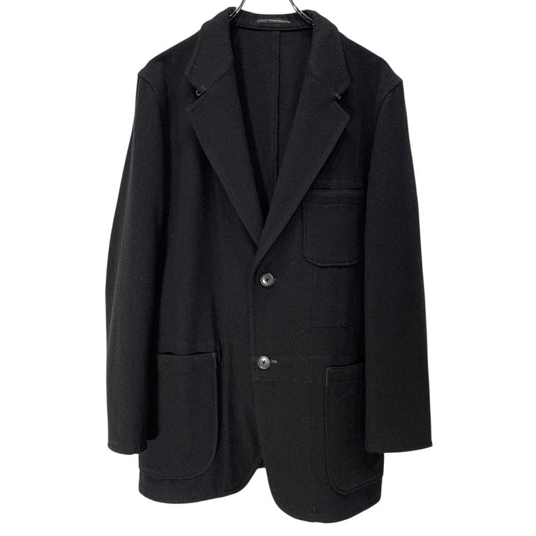 Y's for men Wool Flannel Lapel Hook Blazer Size 3
