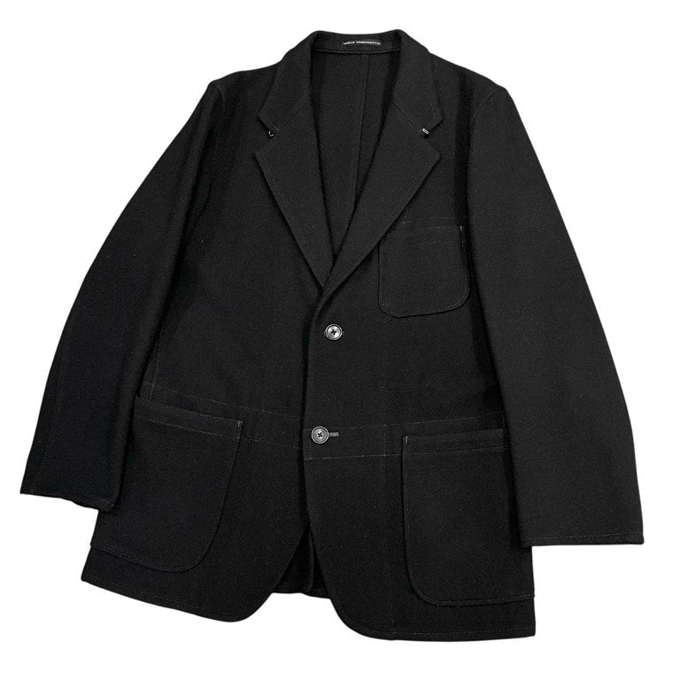 Y's for men Wool Flannel Lapel Hook Blazer Size 3