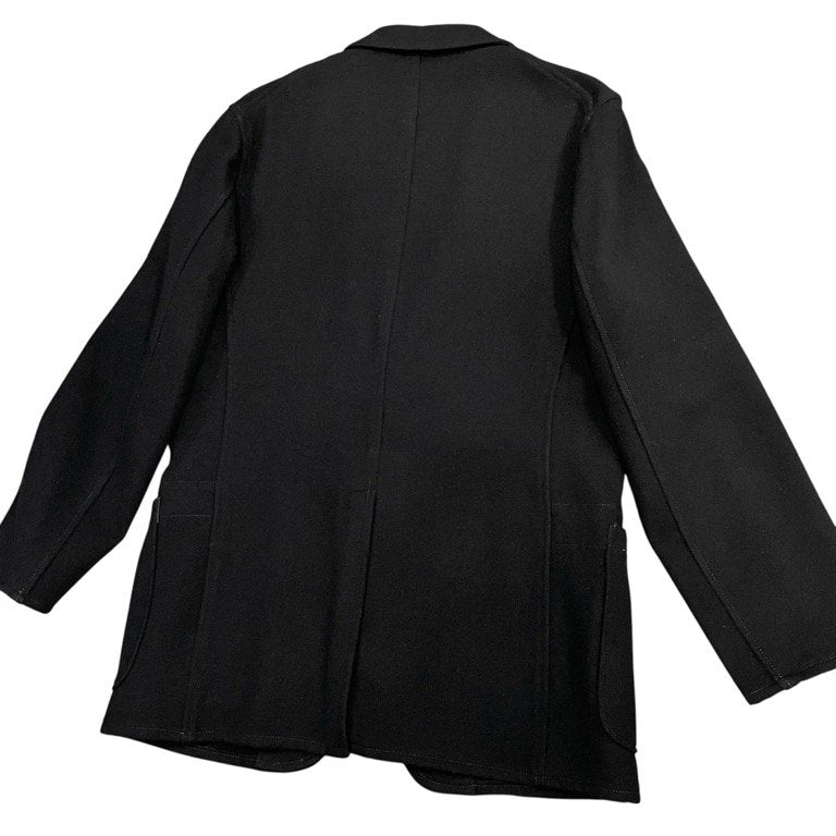 Y's for men Wool Flannel Lapel Hook Blazer Size 3