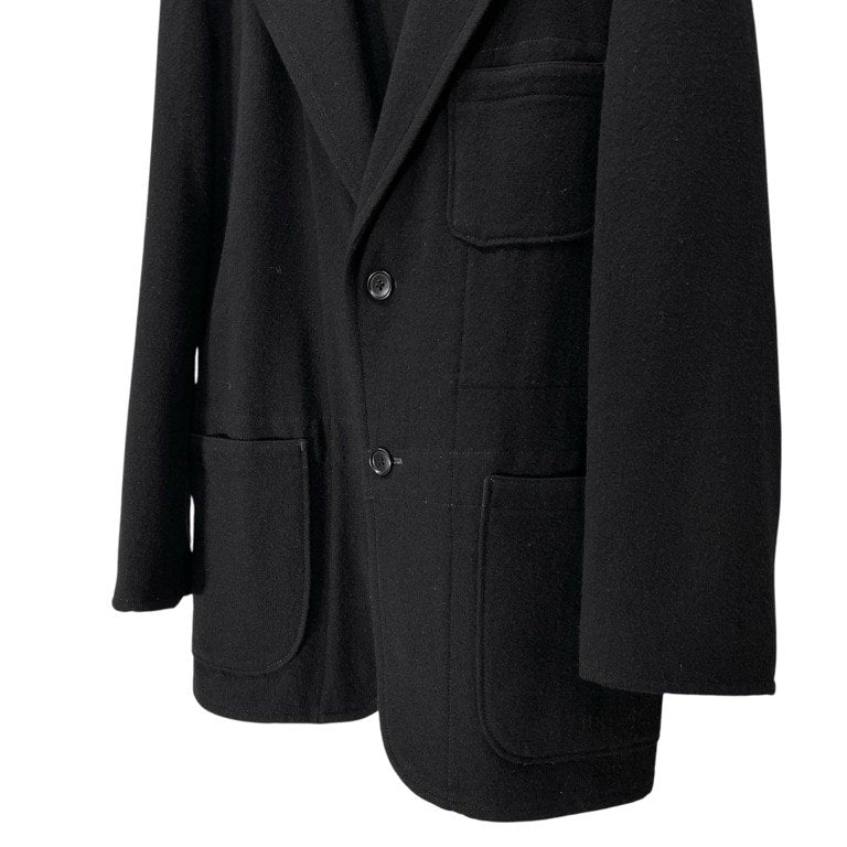 Y's for men Wool Flannel Lapel Hook Blazer Size 3