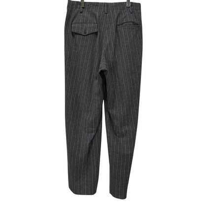 Y's for men 90s Gray Stripe Wool Tweed Suit Size 48R