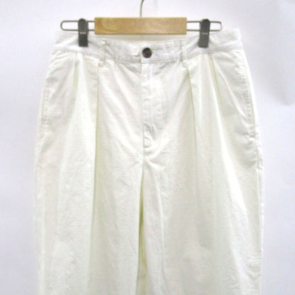 POP TRADING COMPANY 2-Tuck Cotton Straight Pants Size S