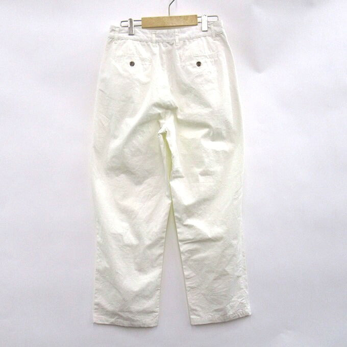 POP TRADING COMPANY 2-Tuck Cotton Straight Pants Size S