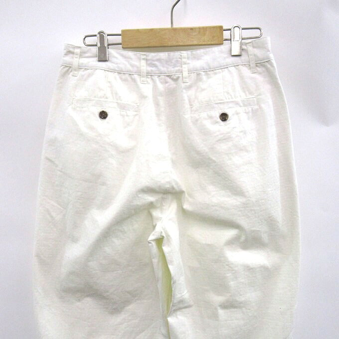 POP TRADING COMPANY 2-Tuck Cotton Straight Pants Size S
