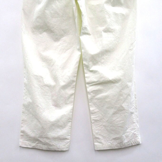 POP TRADING COMPANY 2-Tuck Cotton Straight Pants Size S