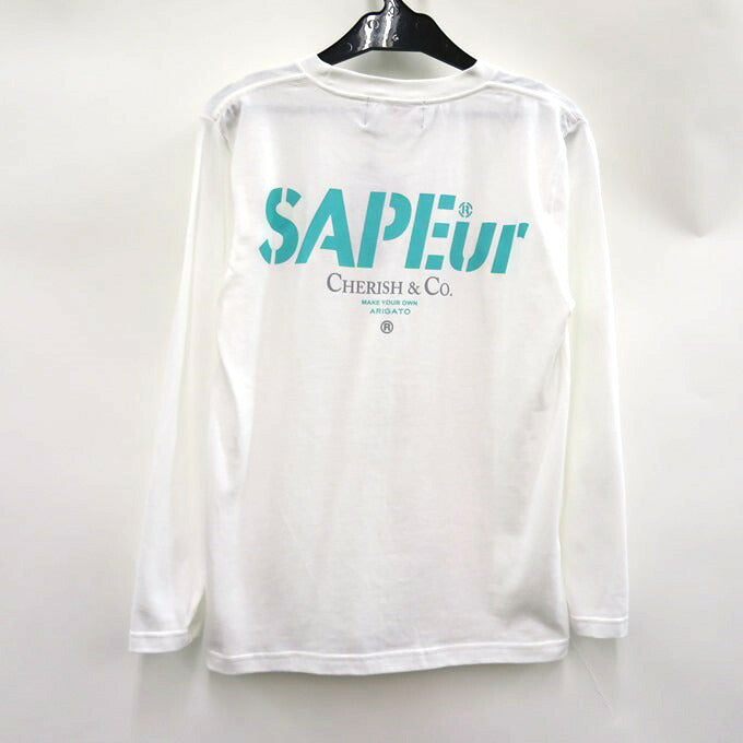 SAPEur Cherish & Co Long Sleeve T-Shirt White Size KIDS