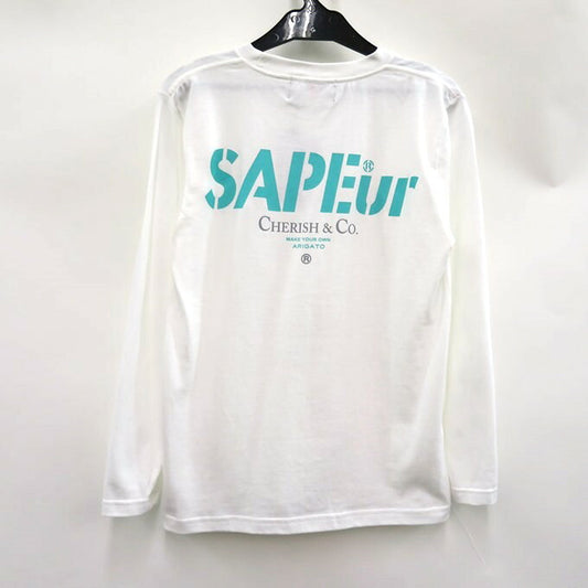 SAPEur Cherish & Co Long Sleeve T-Shirt White Size KIDS