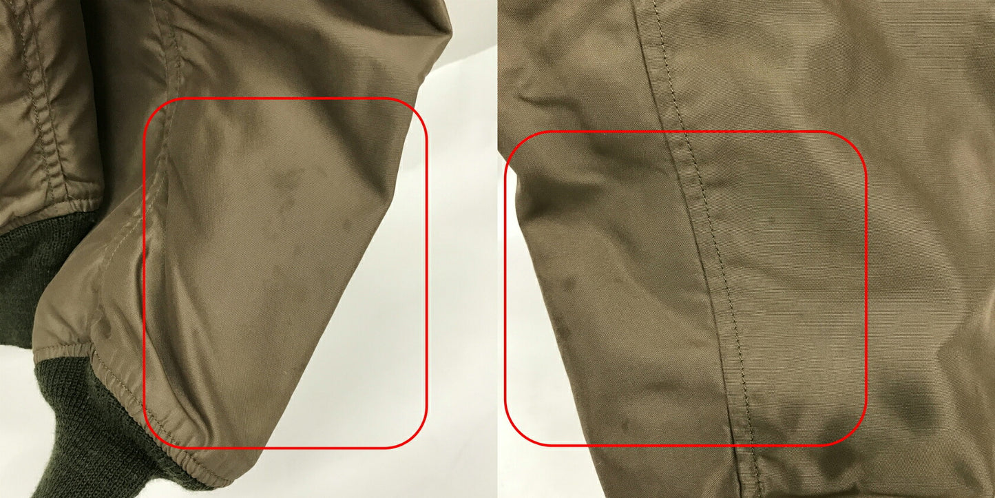 THE REAL McCOY'S Type L-2 Jacket Olive Size 40