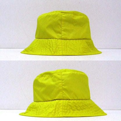 MONCLER Nylon Bucket Hat Yellow Size S