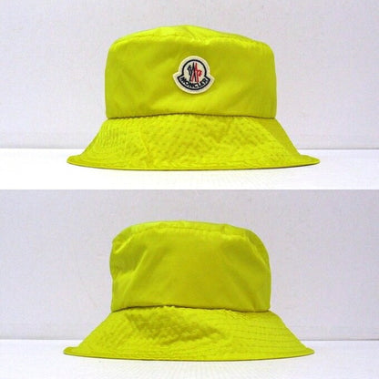 MONCLER Nylon Bucket Hat Yellow Size S