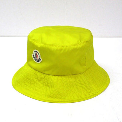 MONCLER Nylon Bucket Hat Yellow Size S